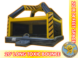 Large Toxic Bounce House