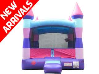 Pink Bounce House with Blower