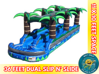 Tropical Dual Slip n' Slide 