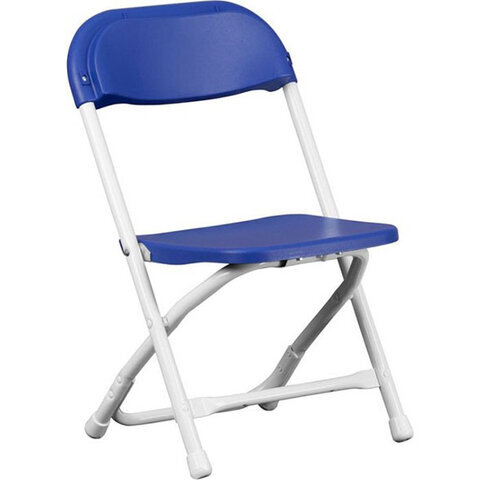 CHILDRENS BLUE CHAIR 