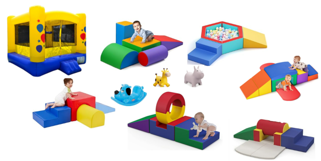 Premium Soft Play w/Toddler castle