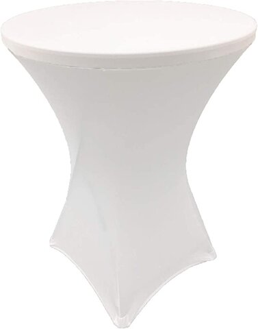 Spandex Cocktail Cover-White