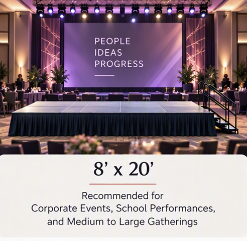 8x20 Performance Event Stage