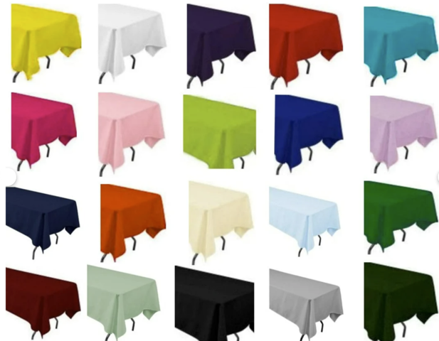 Lap Length Rectangle Table Cloth