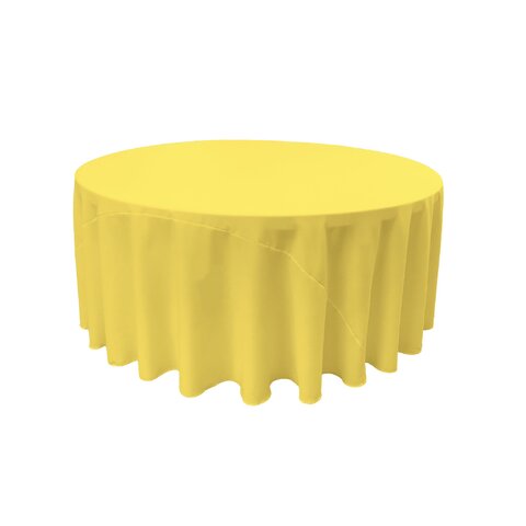 Yellow- Round Table Cloth Floor Length