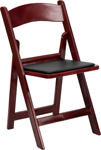 Cherry Fancy Padded Chair