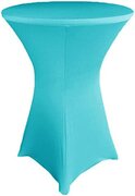 Spandex Cocktail Cover-Turquoise