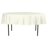 Ivory Table Cloth for 60" Round