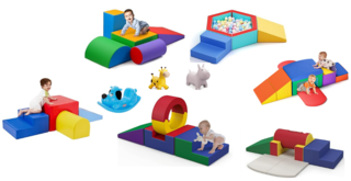 9 Pc deluxe Soft Play