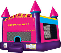 15x15 Large Pink Bounce House