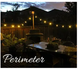 QUOTE for String Lights- Perimeter Setup