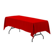 Red- Rectangle Table Cloth
