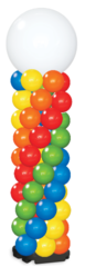 7FT Eco Balloon Column Multi Color