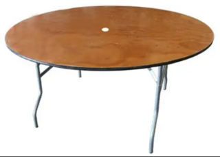 60" Round w/ Umbrella hole