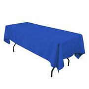 Royal Blue- Rectangle Table Cloth