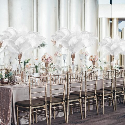 Feather Centerpieces 
