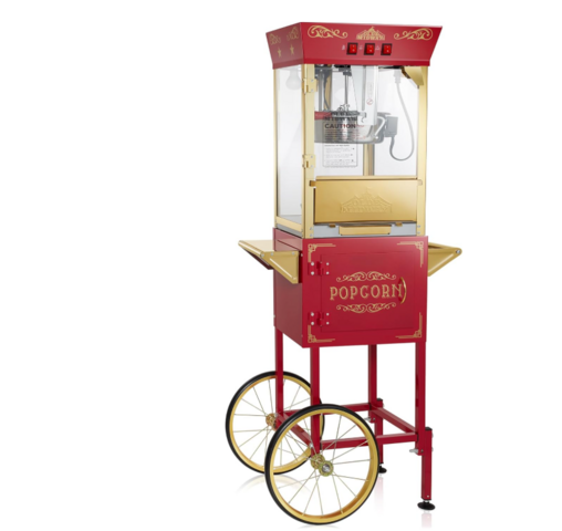 Popcorn Machine Cart