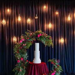 Velvet Pipe and Drapery 
