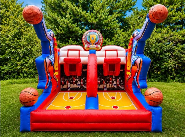 Dual Basketball Toss
