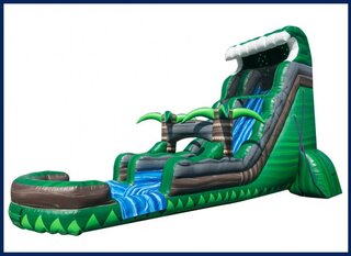 18' Emerald Crush Tsunami Slide