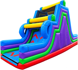 34ft Warped Wall Slide