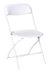 White Folding Chairs