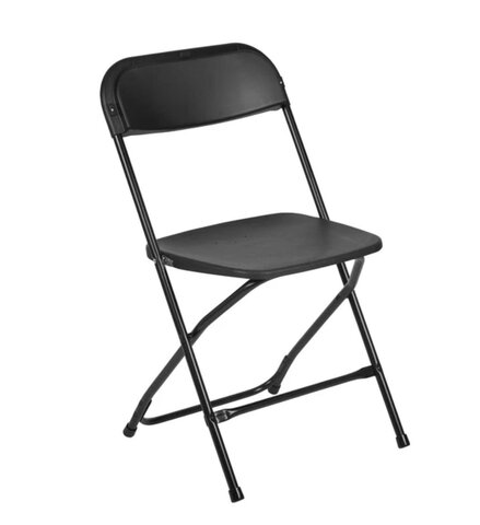 Black Folding Chair