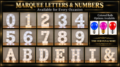 Marquee Letters/ Numbers
