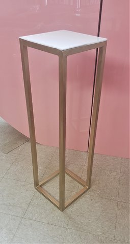 Tall Metal Pedestal