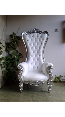 Silver Vintage Chair