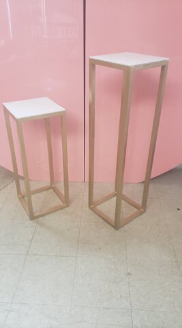 Tall Metal Pedestal
