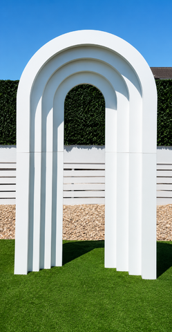 3D Arch Wall- Customizable in any color
