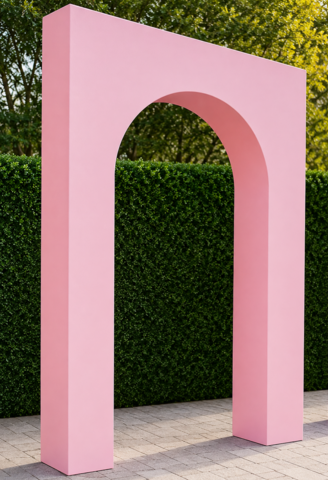 Square Arch 4x8 - Customizable in any color