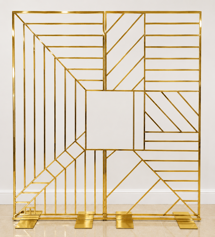 Gold Matrix Wall