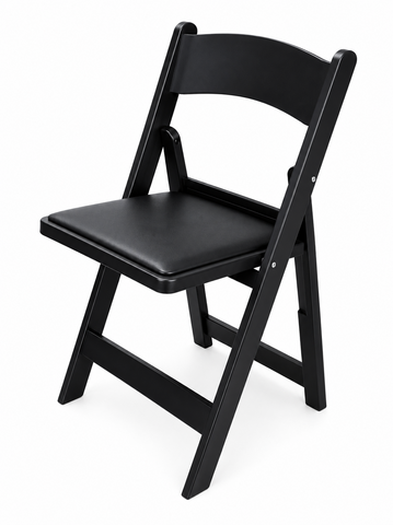 Padded Black Chairs