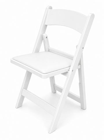 Padded White Chairs