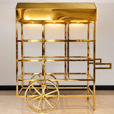 Golden Candy Cart