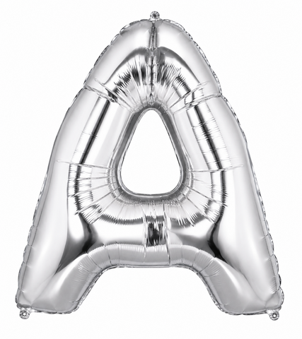 Silver Mega Letter 