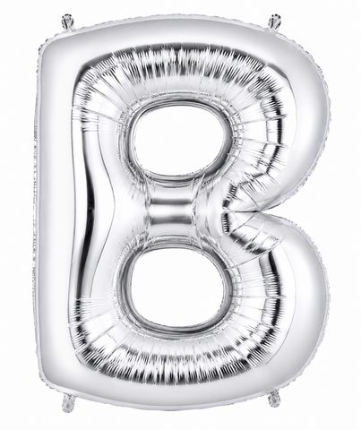 Silver Mega Letter 
