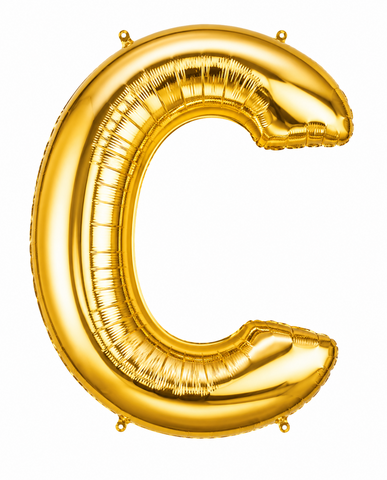 Gold Mega Letter 