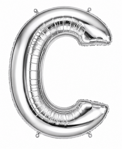 Silver Mega Letter 