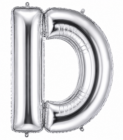 Silver Mega Letter 