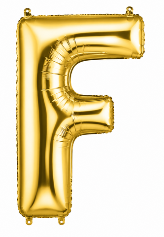 Gold Mega Letter 