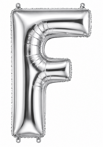 Silver Mega Letter 