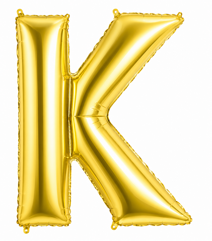 Gold Mega Letter 
