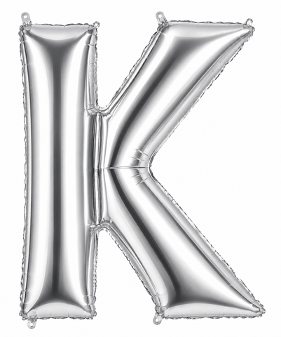 Silver Mega Letter 