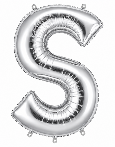 Silver Mega Letter 