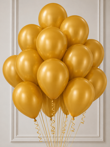 Latex Gold Balloon