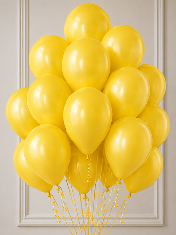 Latex Yellow Balloon