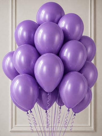 Latex Purple Balloon